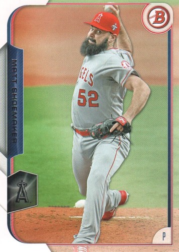 2015 Bowman Baseball #41 Matt Shoemaker