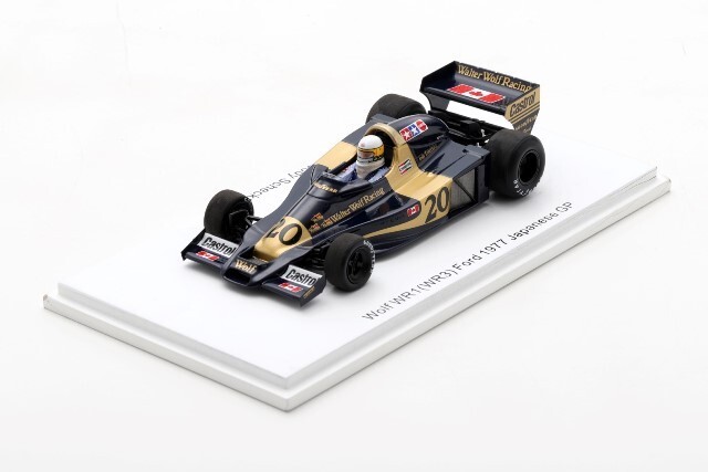 ROMU048 SPARK1:43 Wolf WR1 Japan GP 1977 J.Schecter ROM model car
