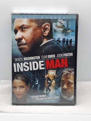 Inside Man (DVD, 2006, Full Screen) NEW