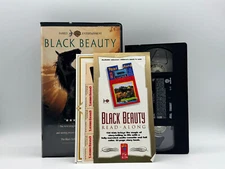 Black Beauty (VHS Clamshell w Promo Inserts, 1994) TESTED & WORKING