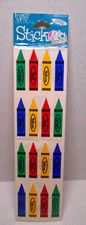 Frances Meyer Stickers PRIMARY COLORS Crayola Stickers USA Scrapbook