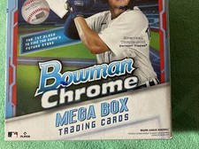 2021 BOWMAN CHROME  Baseball Mega Box Factory Sealed