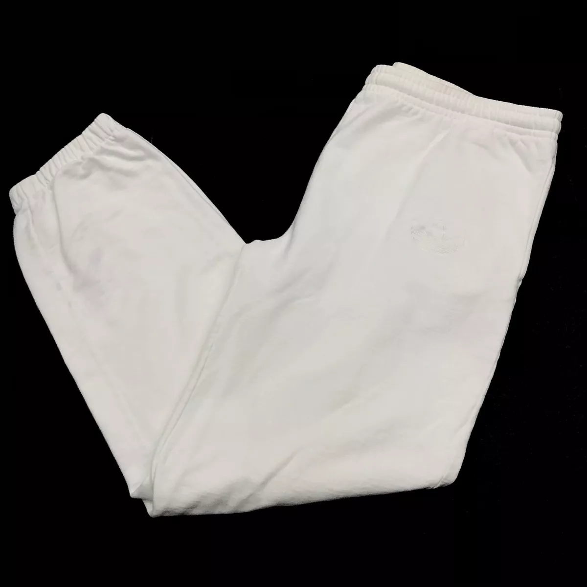 All shop white joggers
