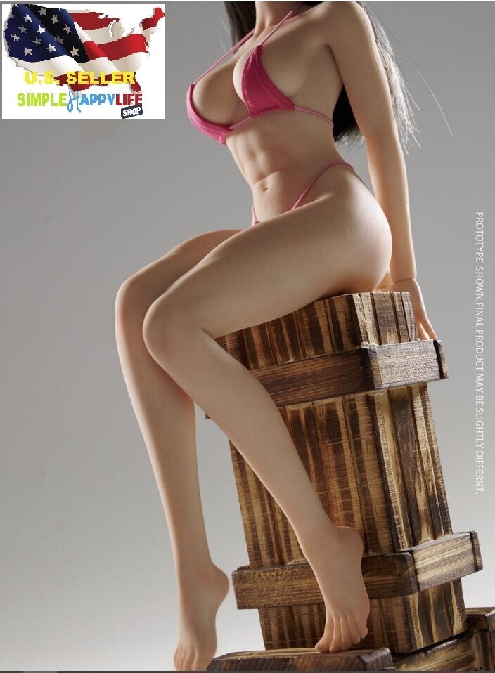 VERYCOOL 1/6 Female Seamless Pale silicone M Body 12'' Figure VCD—02 A ❶USA❶