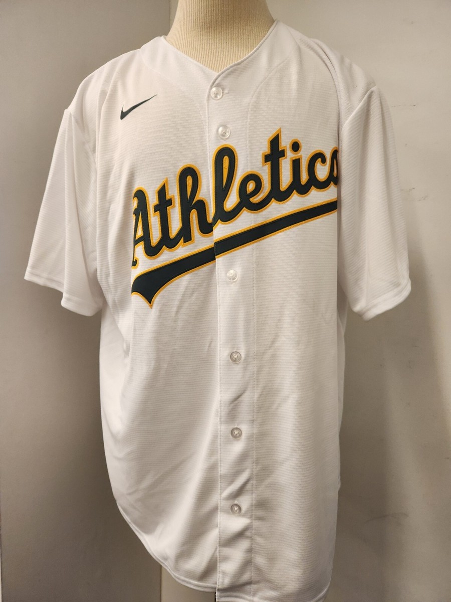 Nike MLB Oakland Athletics Home White Jersey | eBay