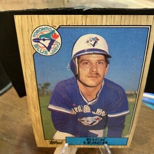 1987 Topps #716 Rick Leach  Toronto Blue Jays MLB Vintage Baseball Card