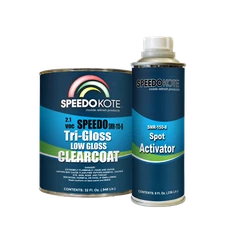 Low Gloss 2.1 VOC urethane clear coat, SMR-115Q, quart kit Clearcoat w/Med. Act.