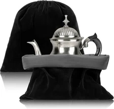 Anti Tarnish Storage Bag 2 Pieces Fabric Cloth Bags Tarnish Resistant Silver Pro