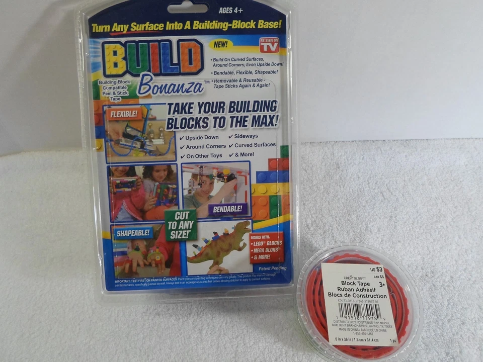 Paquete de cuatro cintas de ladrillo Build Bonanza MÁS cuatro rollos adicionales Foto 2 de 2