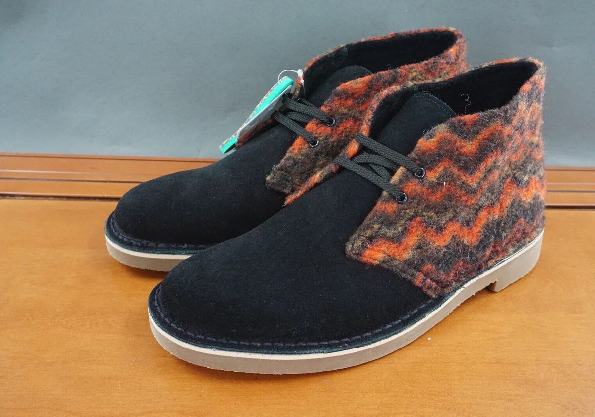Black Clarks Bushacre Leather Boots for Men for sale | eBay display picture 3
