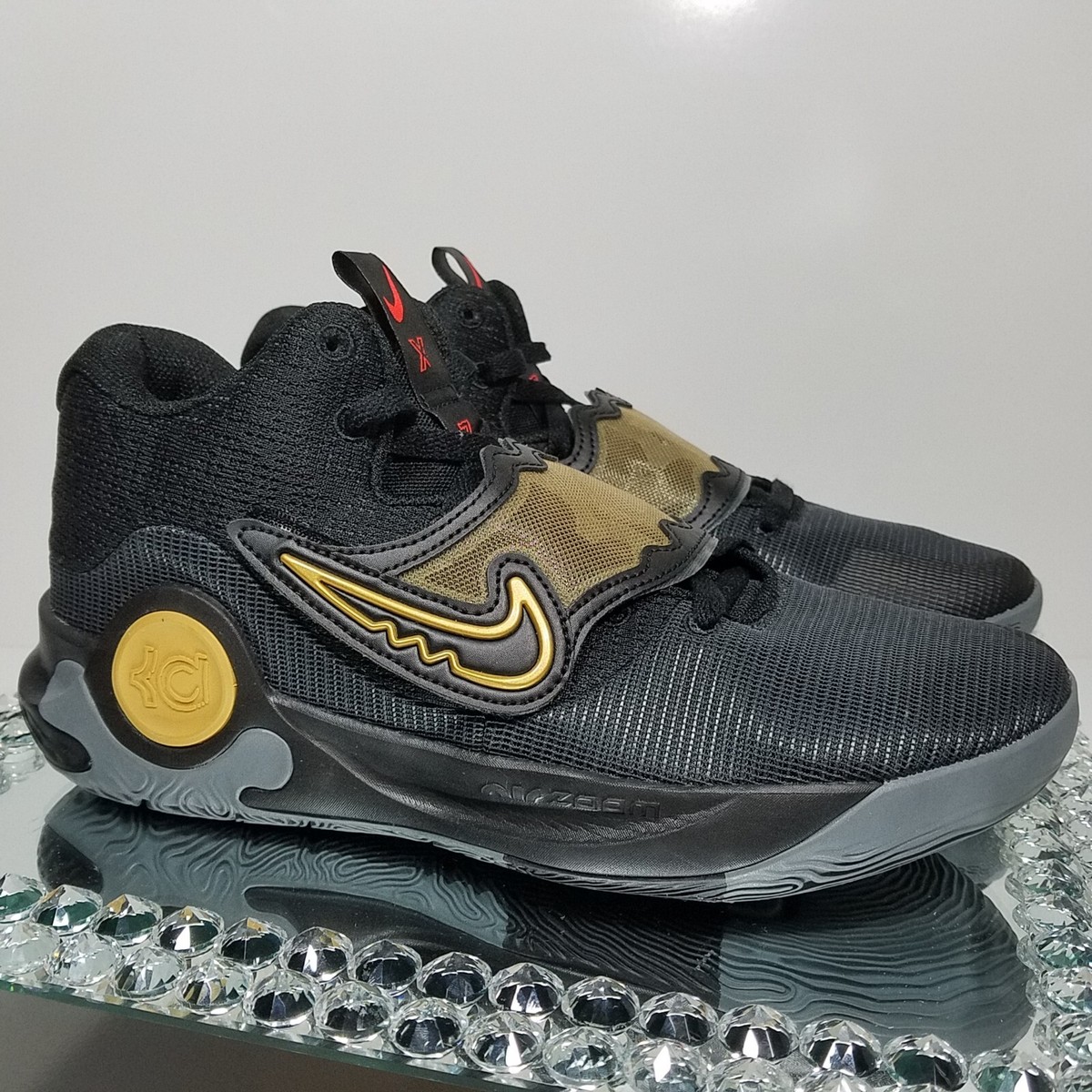 Size 12 - Nike KD Trey 5 X Black Metallic Gold for sale 