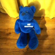DALLAS COWBOYS DEION SANDERS TEDDY BEAN BAG BEAR 21 BLUE 8  LIMITED TREASURES