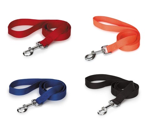 Correas de nailon para perros de 1 pulgada de ancho pesadas gruesas brillantes coloridas de 4 o 6 pies de largo - Imagen 64 de 91