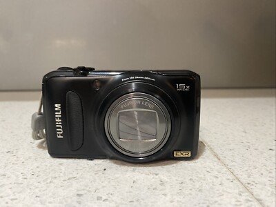 FujiFilm FinePix F300EXR-BLACK 12 MP-Digital Camera+ Genuine