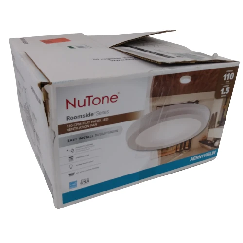 NuTone AERN110SLW Roomside Series 110 CFM LED Humidity Sensing Fan White  04552 | eBay
