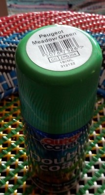 HYCOTE/AUTOCARE PEUGEOT MEADOW GREEN conc Acryl-Sprühfarbe 150 ml - DPG304