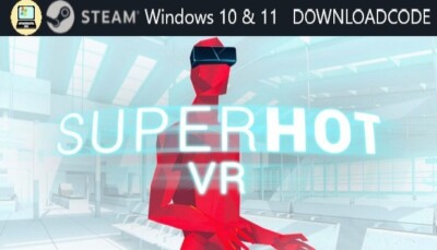 NEU PC Computer Spiel Superhot VR für Windows 10 11 STEAM Download Code Game Key