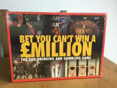Bet You Can t Win A Million - The Fun Gambling Game - New Sealed