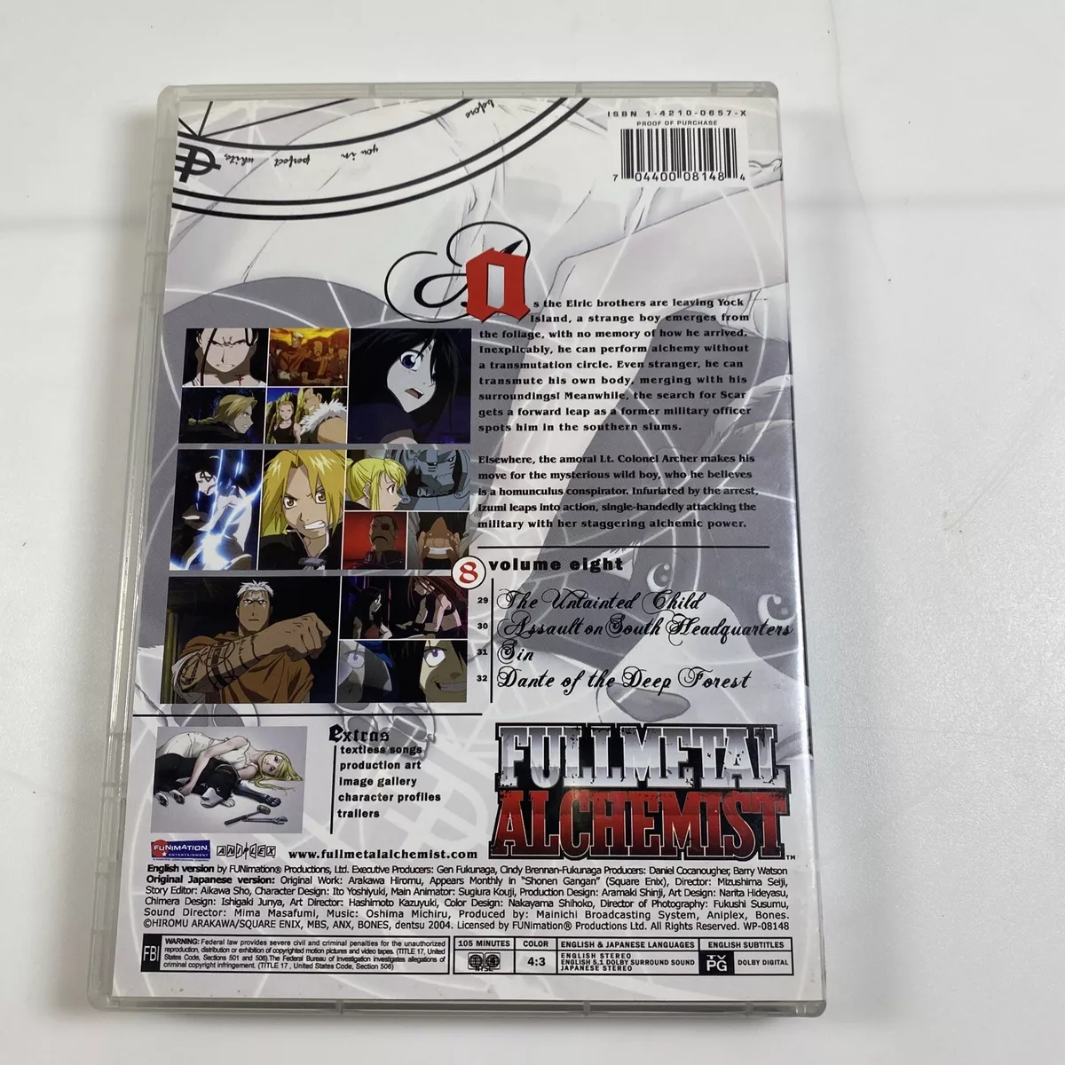 Full Metal Alchemist Playing Cards Deck Brotherhood Funimation for sale  online