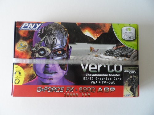 Grafikkarte PNY Nvidia GeForce FX 5200 128MB DDR AGP 8X