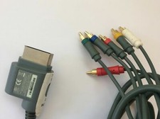Official Microsoft Xbox 360 Component HD AV Cable OEM FAST FREE SHIPPING  