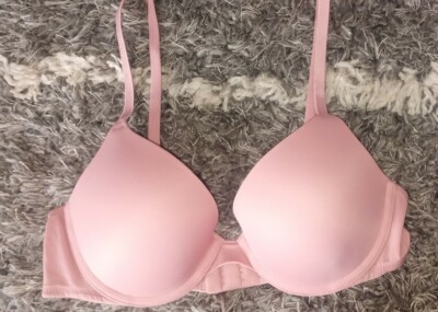 VS pink  push up bra BRAND NEW size 34b damsel pink