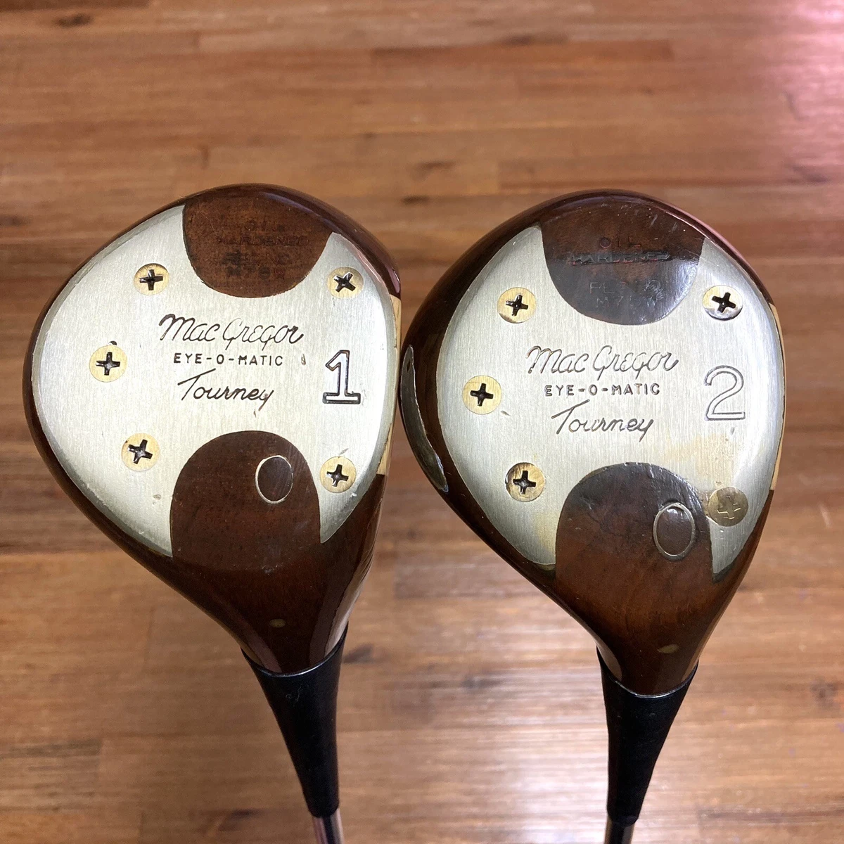 【希少 レアモデル MacGregor】Eye-O-Matic Tourney RARE Vintage Macgregor M75W Eye-O-Matic TOURNEY Persimmon Woods 1