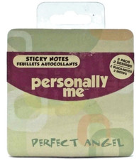 Personally Me Hanover Sticky Notes 2 Pads/2 Designs 40 Sheets Each Perfect Angel