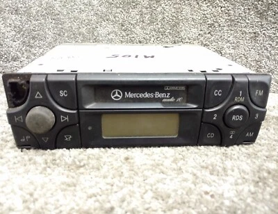Mercedes Audio 10 Cassette Radio Stereo BE3100 Becker 2108200986 W210 R129 W208 - Image 1 of 4