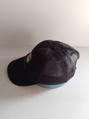 NRL Playnrl Mesh Black Snapback Cap Hat Truckers Osfm B2 - Foto 2 di 5