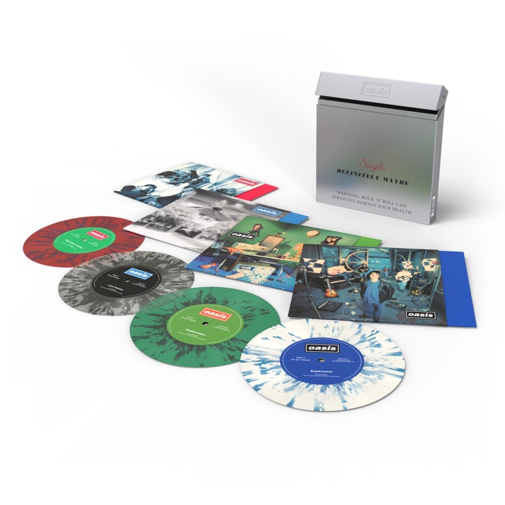 OASIS - Definitely Maybe 7” Vinyl Singles Box Set Limited OASIS - Definitely Maybe 7” Vinyl Singles Box Set Limited