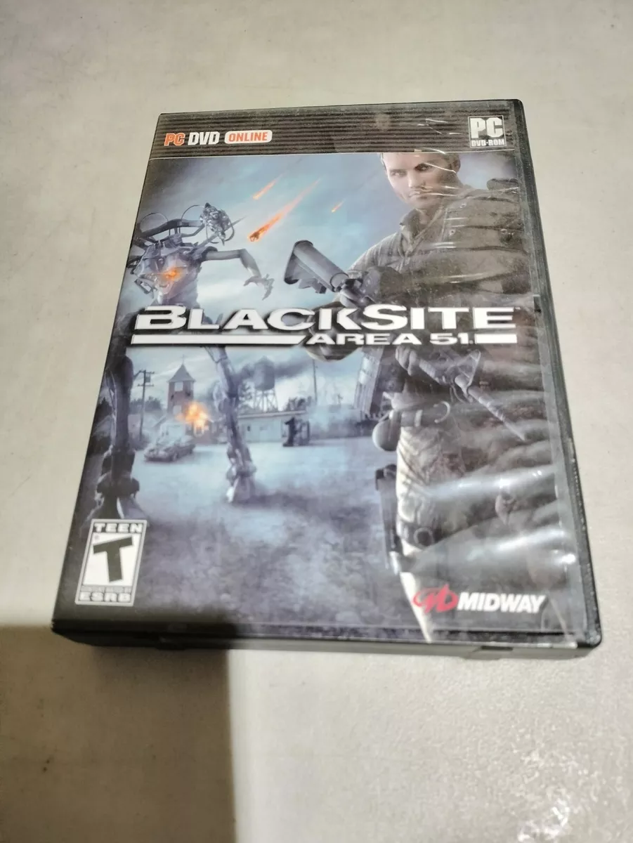 BlackSite Area 51 PC DVD shooter game