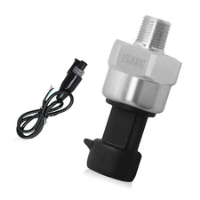 1 Set of 300Psi Pressure Transducer Sender Sensor 5V for Oil Air Fuel Gas