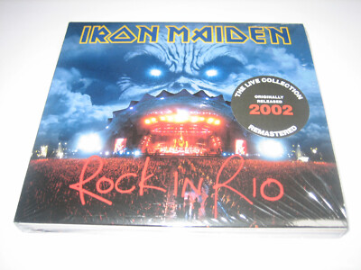 IRON MAIDEN - ROCK IN RIO - REMASTERED - 2CD - NEU  OVP