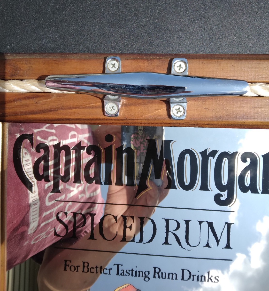 キャプテンモルガン　パブミラー CAPTAIN MORGAN キャプテンモルガン ヴィンテージ パブミラー