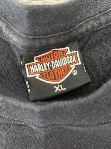Rare Vintage Harley Davidson T-Shirt 1990 Holoubek XL Dbl Sided House Of Harley - Picture 4 of 10