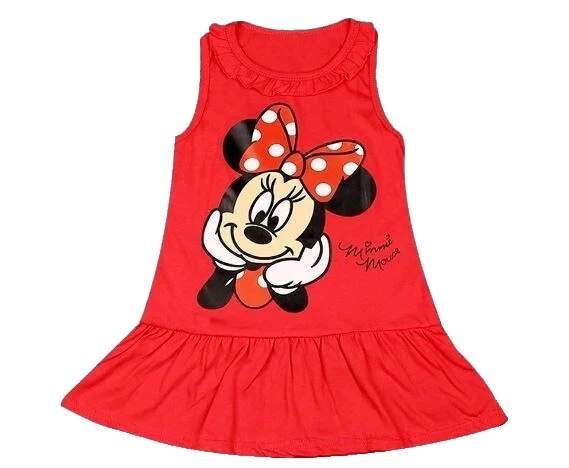 Mickey y sus amigos verano vestidos de fiesta para niñas