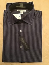 Banana Republic NWT Men  s Dress Shirt , Small/14-14.5 Neckline Stripes