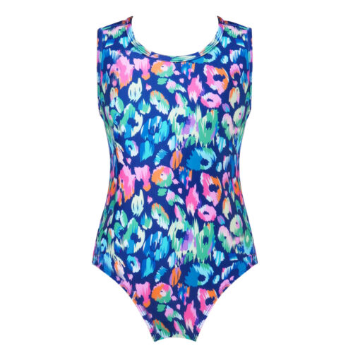 Kids Girls Beachwear Vacation Swimsuit Hollow Back Swimwear Holiday Tankini - Picture 7 of 28