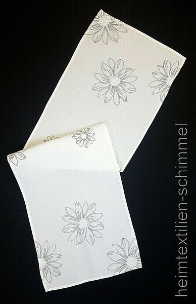 Tischdecke Tischdeckchen Decke TischläUfer Blumen Deckchen Sommer BlÜTen 40X140-image