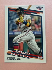 2022 Topps Opening Day Baseball Ronald Acuna Jr. Bomb Squad #BS-13 Braves