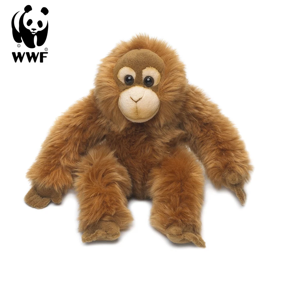 WWF Plüschtier OrangUtan 23cm lebensecht Kuscheltier Affe Monkey Geschenkidee