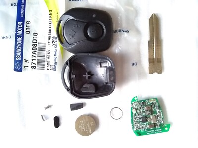 SSANGYONG KEY TRANSMITTER ASSY RKSTICS REMOTE REXTON KYRON ACTYON 8717008B31