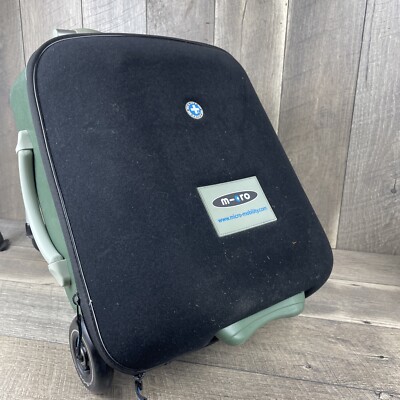 M-Cro EAZY RIDE ON 3IN1 SUITCASE - GREEN