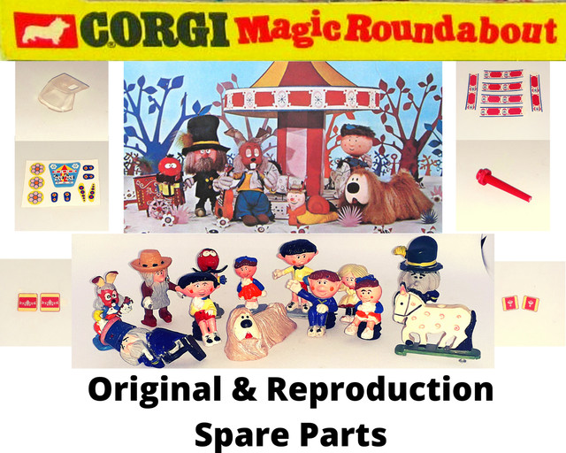 Corgi 852, Magic Roundabout Carousel - Free Price Guide & Review