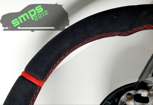 Gen 3 F56 Black & Red Full Alcantara Steering wheel AUTO, JCW Pro - Picture 2 of 4
