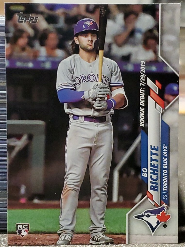 Bo Bichette 2020 Topps Update Series #U1 Base Variation