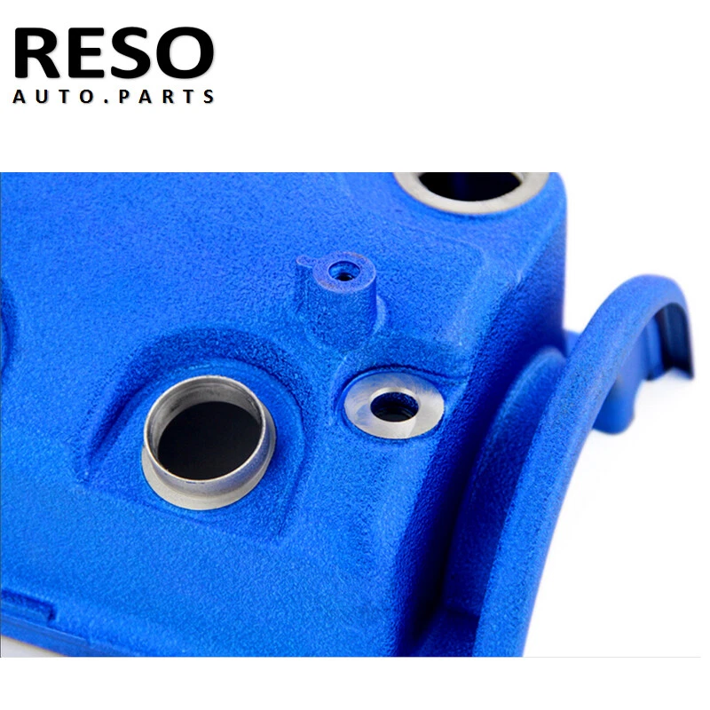 Blue Mugen Styl Racing Engine Valve Cover For Honda Civic D16 VTEC D16Y8 D16Y7 - Image 3 of 4