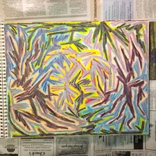 Drawing 11X14" Oil Pastel on Paper