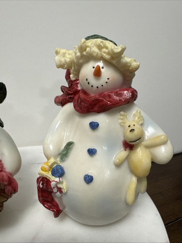 **~ Gerson Int'l - Set Snowman Toys Animals- Colorful 5” ~** - Picture 3 of 9